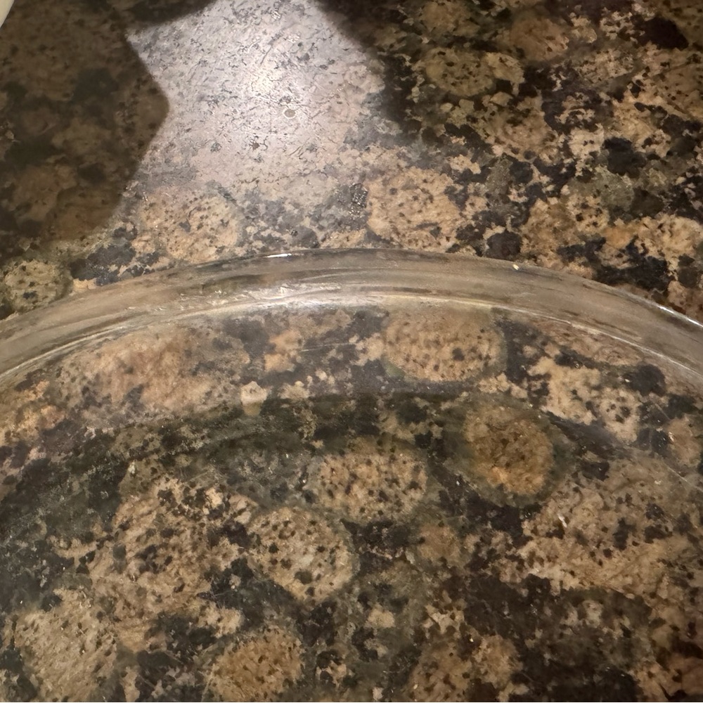 Pyrex Vntg WhiteTown & Country Covered Casserole with Yellow and Brown Accents - Picture 5 of 9